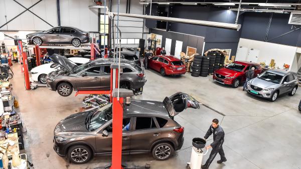 Mazda overzicht werkplaats Hengelo