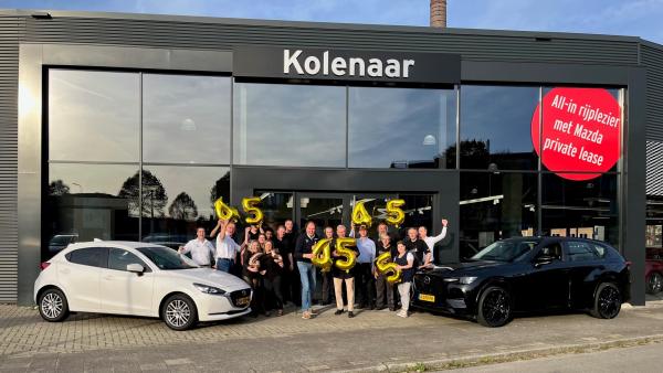 45 jaar Mazda dealer